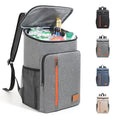Backpack Cooler Leakproof Insulated Waterproof Backpack Cooler Bag, Lightweight Soft Beach Cooler Backpack for Men Women to Work Lunch Picnics Camping Hiking, 30 Cans