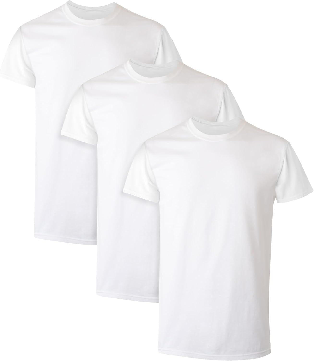 Hanes Men'S Undershirt Packs, Stay-Tucked Soft Cotton Undershirts, Best Undershirts for Men, White/Black/Asstd Multipacks