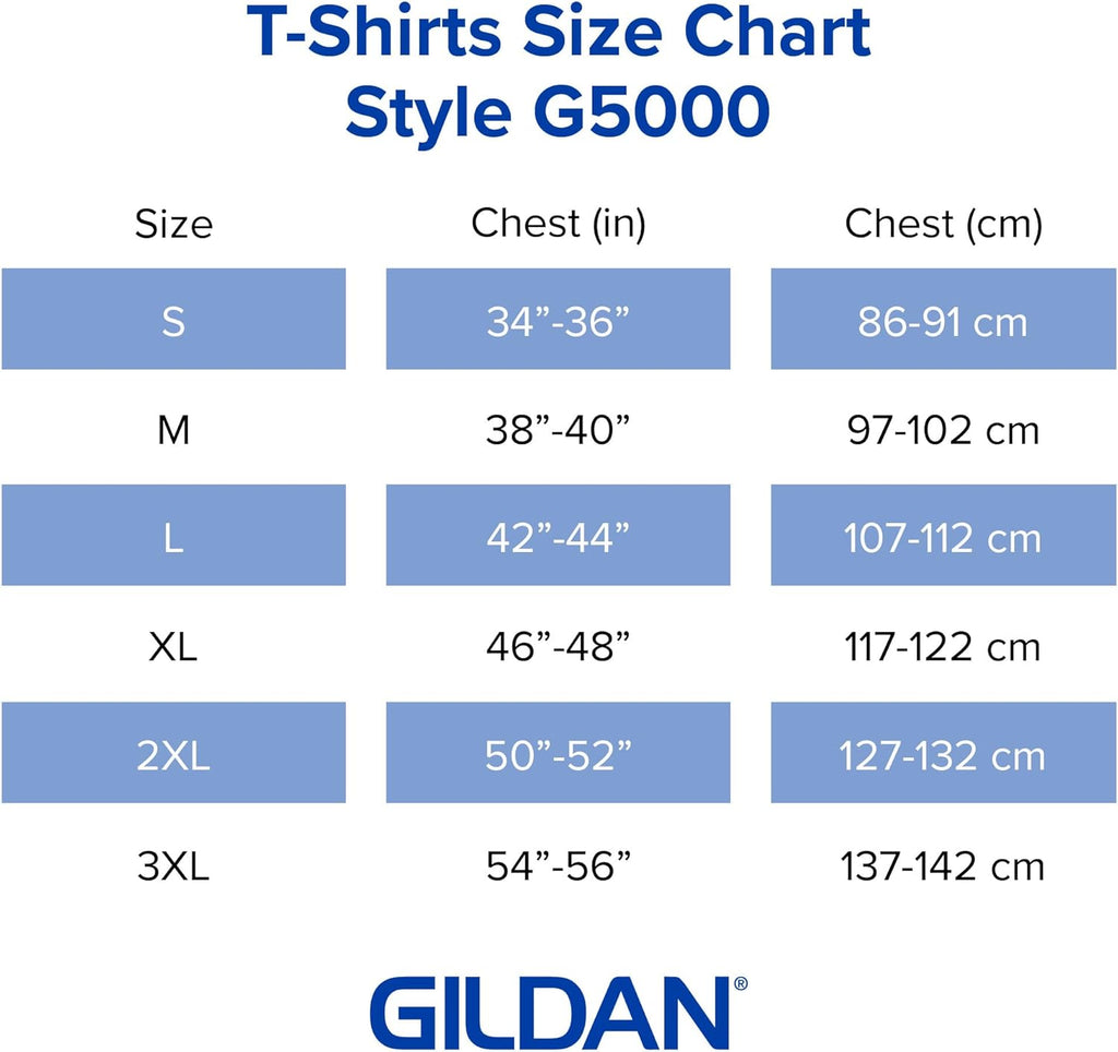 Gildan Adult Heavy Cotton T-Shirt, Style G5000