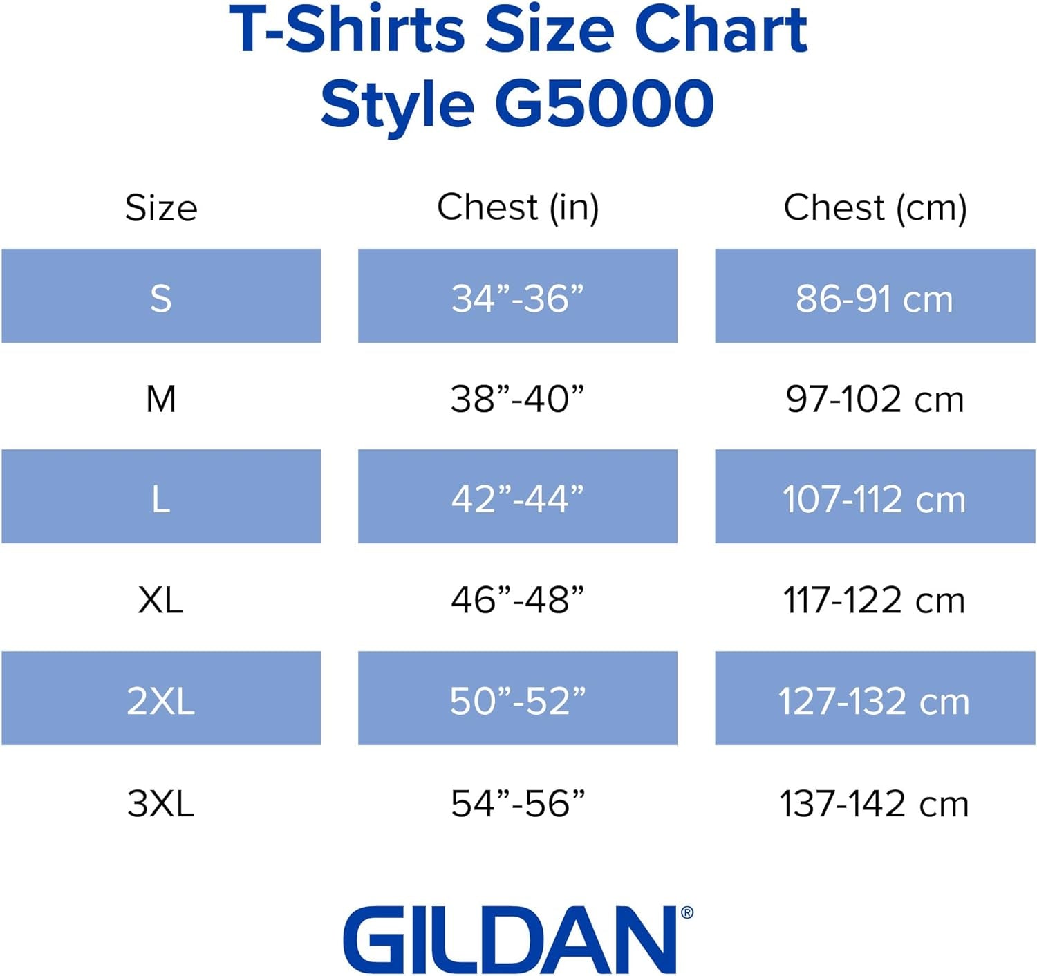 Gildan Adult Heavy Cotton T-Shirt, Style G5000